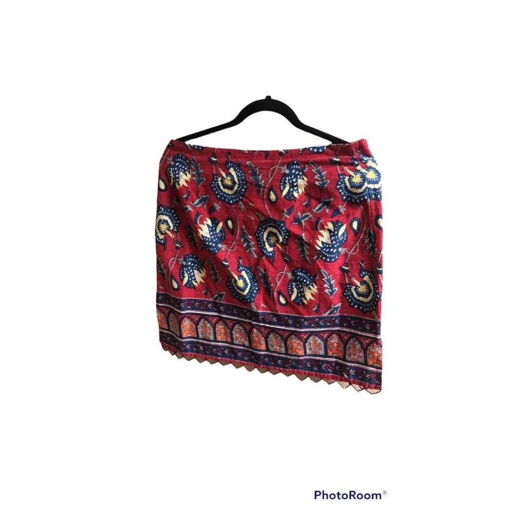 Boston Proper skirt with beadedfringe size 10